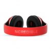 NCredible1 Red wireless headphones