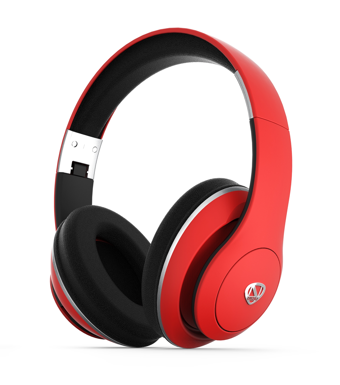 NCredible1 Red wireless headphones